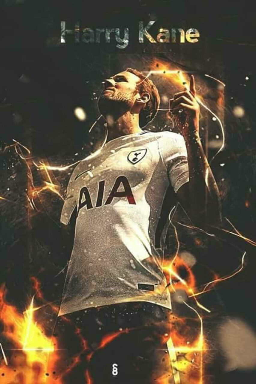 Blazing Presence of Harry Kane Tottenham Wallpaper | Background FREE ...
