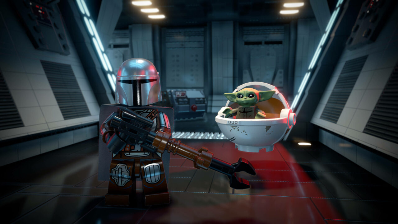 LEGO Mandalorian Adventure with Grogu Wallpaper | Background FREE ...