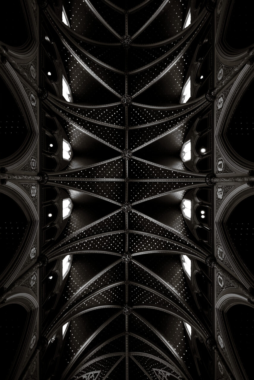 Majestic Vaulted Ceiling Interior Wallpaper Background FREE Download