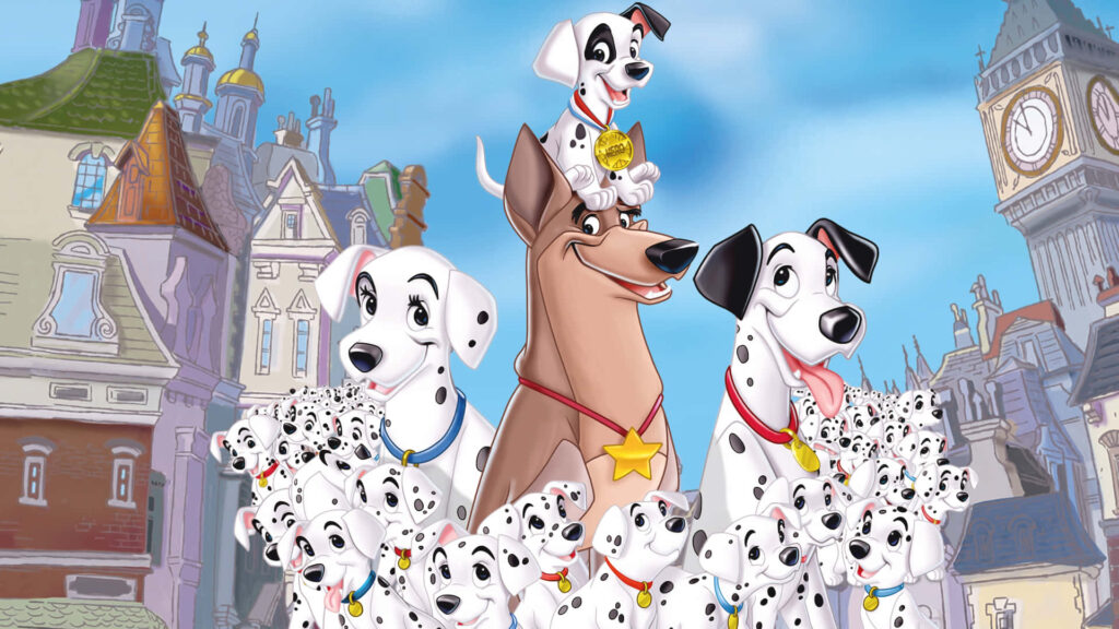 Puppy Paradise: Welcoming you to the Whimsical Meadow Haven Wallpaper