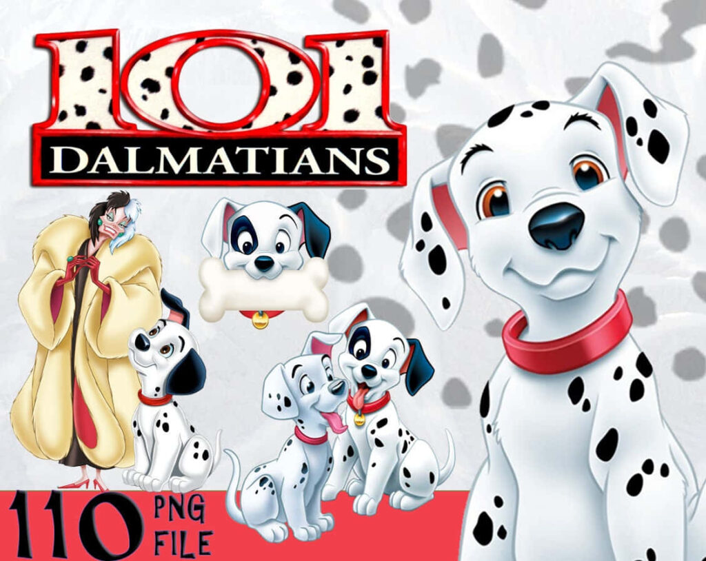 In Search of the Stolen Spots: A Heartwarming Journey in 101 Dalmatians Wallpaper
