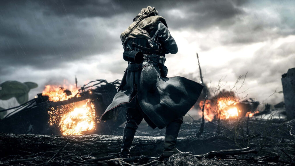 Battlefield 1: Witnessing the Impact - Majestic 1440p Gaming Wallpaper