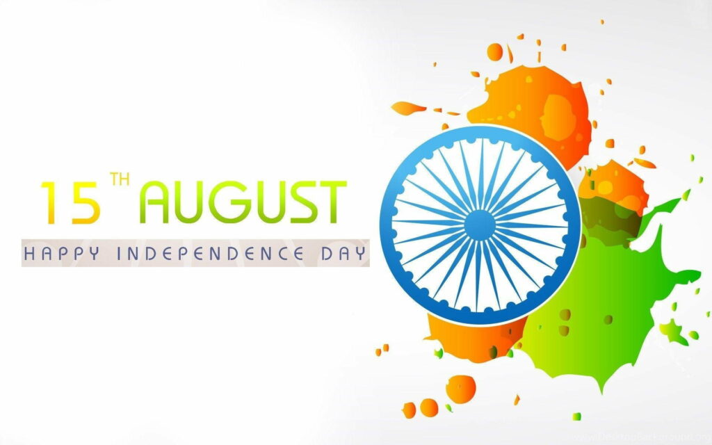 15 August HD Wallpaper: A Patriotic Background for Independence Day
