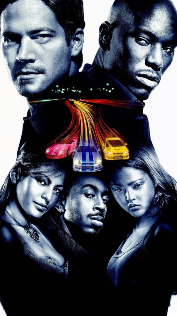 2 Fast 2 Furious wallpaper with Paul Walker Eva Mendes Nissan Skyline Honda S2000 Evo cars