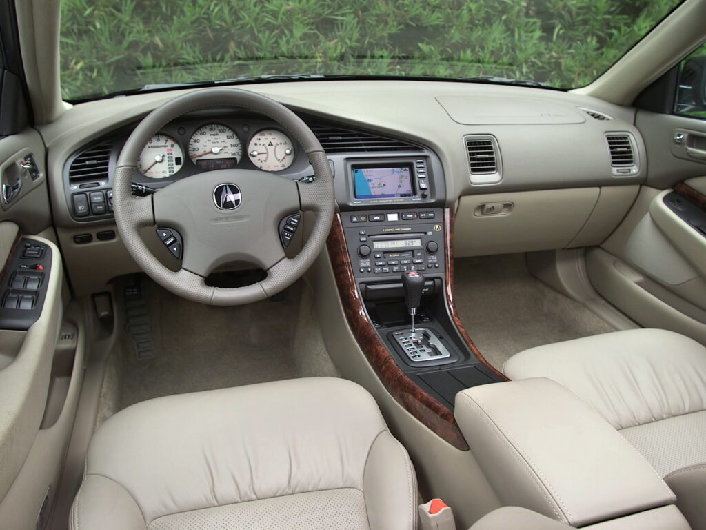 2002 Acura TL Interior: Luxurious Dashboard & Elegant Design Wallpaper