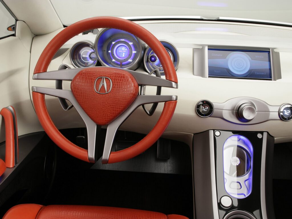 2005 Acura RD-X Concept Car Interior: Modern Design & Futuristic Features Wallpaper
