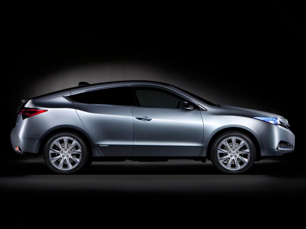 2009 Acura ZDX Concept Car Wallpaper - Sleek Gray Design Background