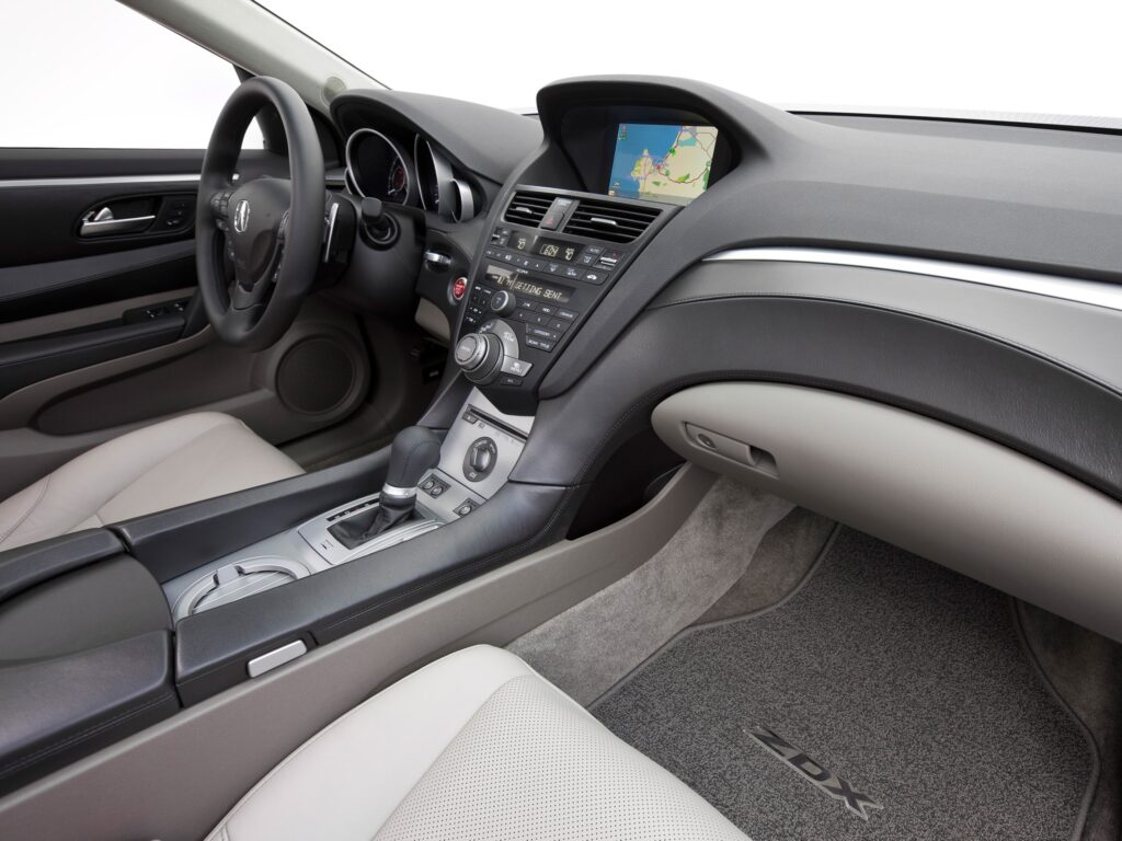Luxurious 2009 Acura ZDX Interior: Sleek Design and Controls Wallpaper
