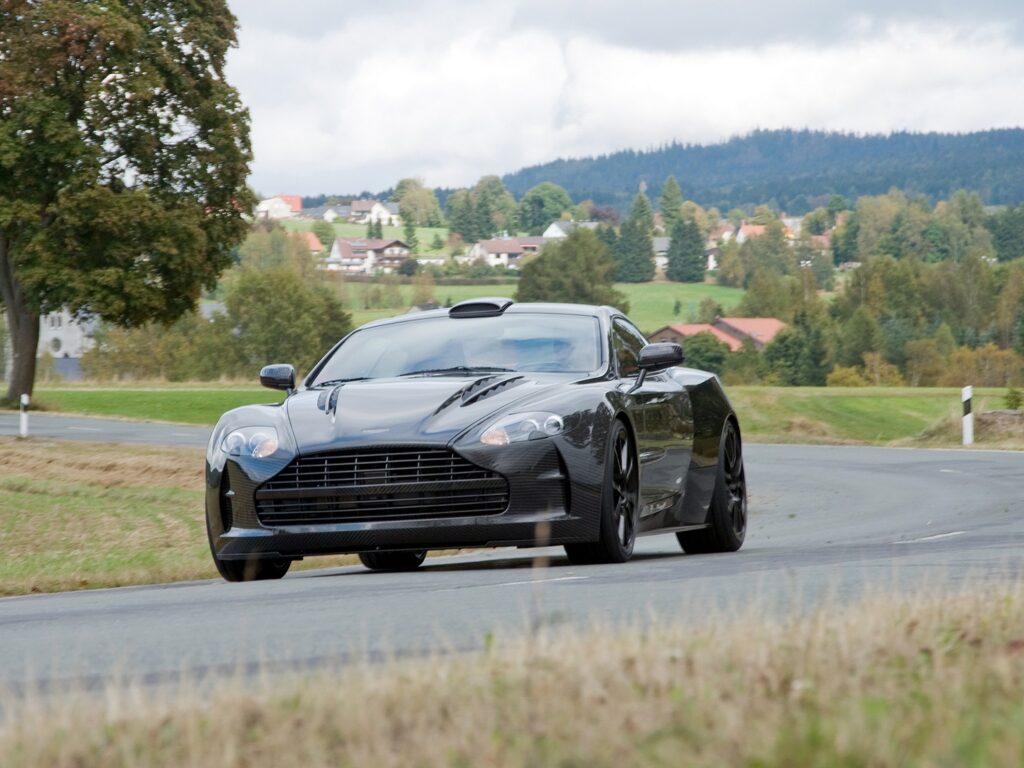 2009 Mansory Cyrus Aston Martin Wallpaper - Sleek Black Style