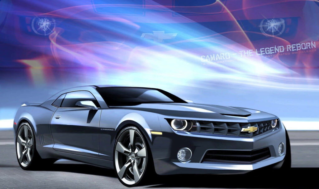 2010 Chevy Camaro Wallpaper: Sleek Design & Futuristic Background