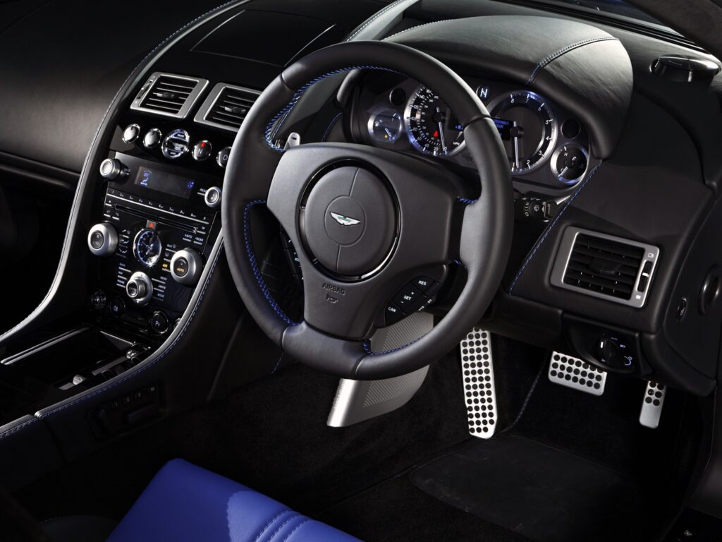 Luxurious 2011 Aston Martin V8 Vantage Interior Wallpaper