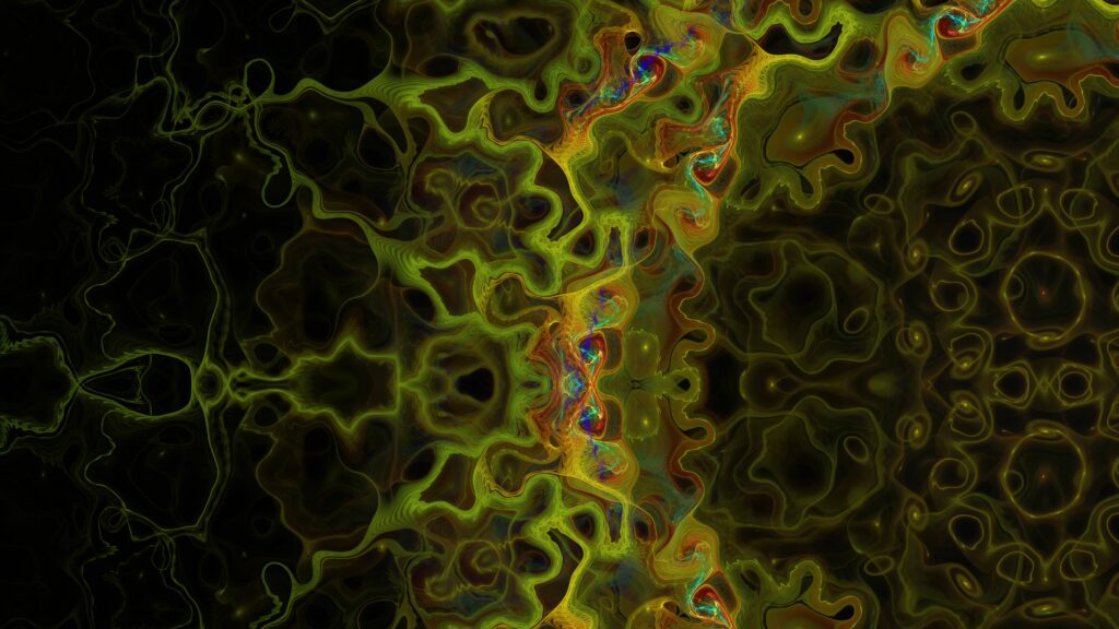 Intricate Glowing Abstract Wallpaper - 3840x2160 Dark Background