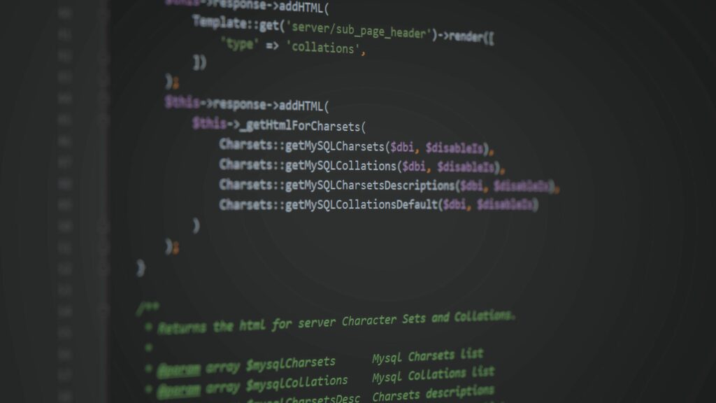 Professional Code Wallpaper: 3840x2160 Dark Screen Aesthetic