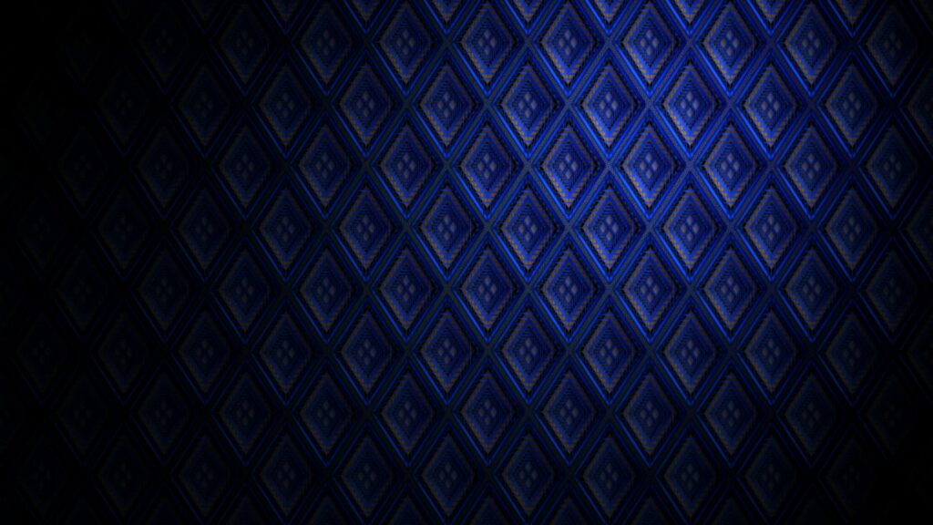 3D Blue Diamond Pattern Wallpaper - Immersive 3840x2160 Background