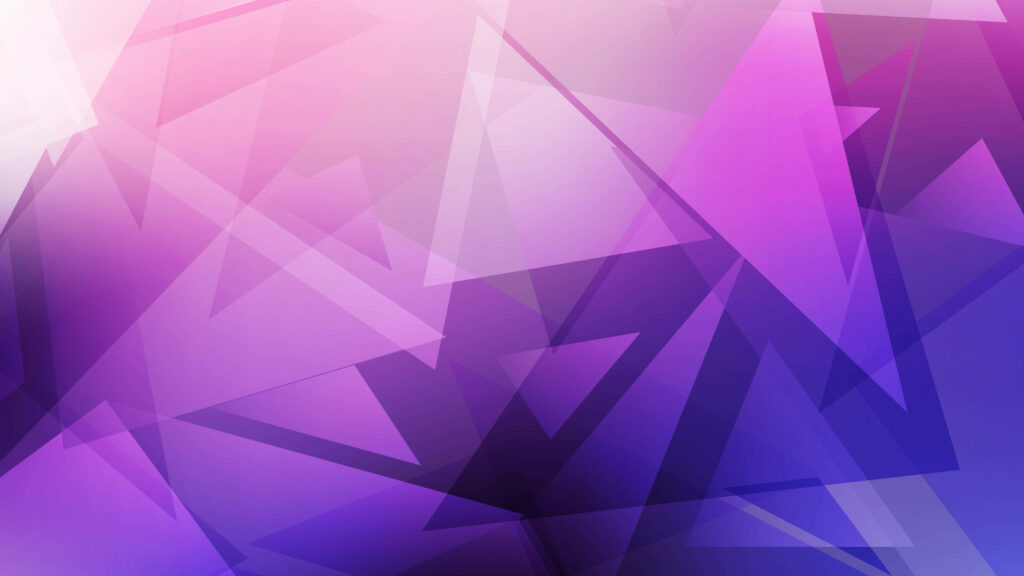 Vibrant 4K Abstract Triangle Wallpaper in Pink, Purple, Blue
