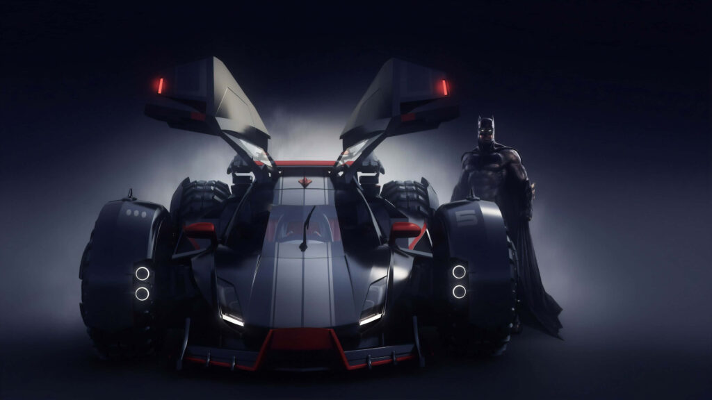 Legend of the 4K Batmobile in High Definition Wallpaper