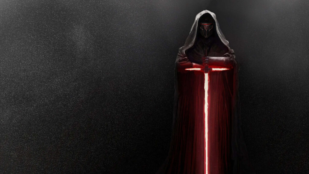 Darth Revan 4K Wallpaper: Iconic Star Wars Character in Dark Atmosphere