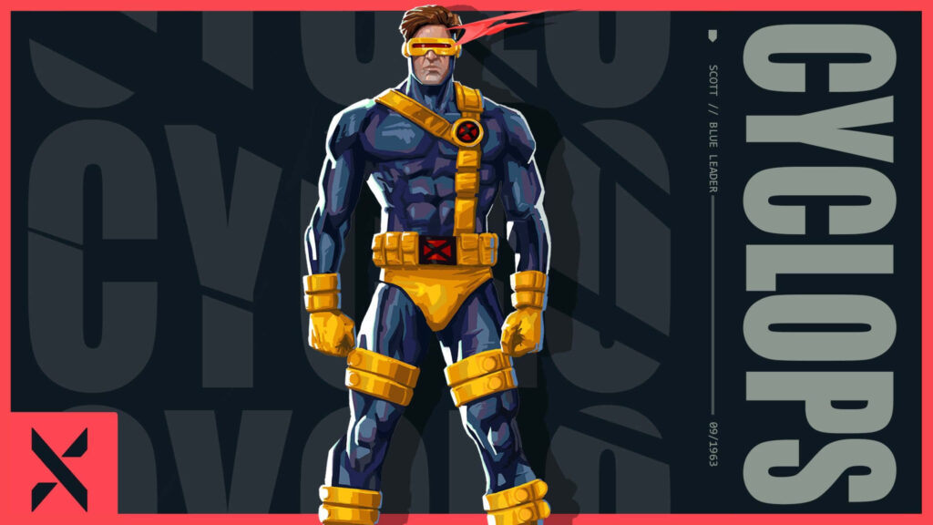Vibrant 4K HD Cyclops Wallpaper in Valorant Art Style