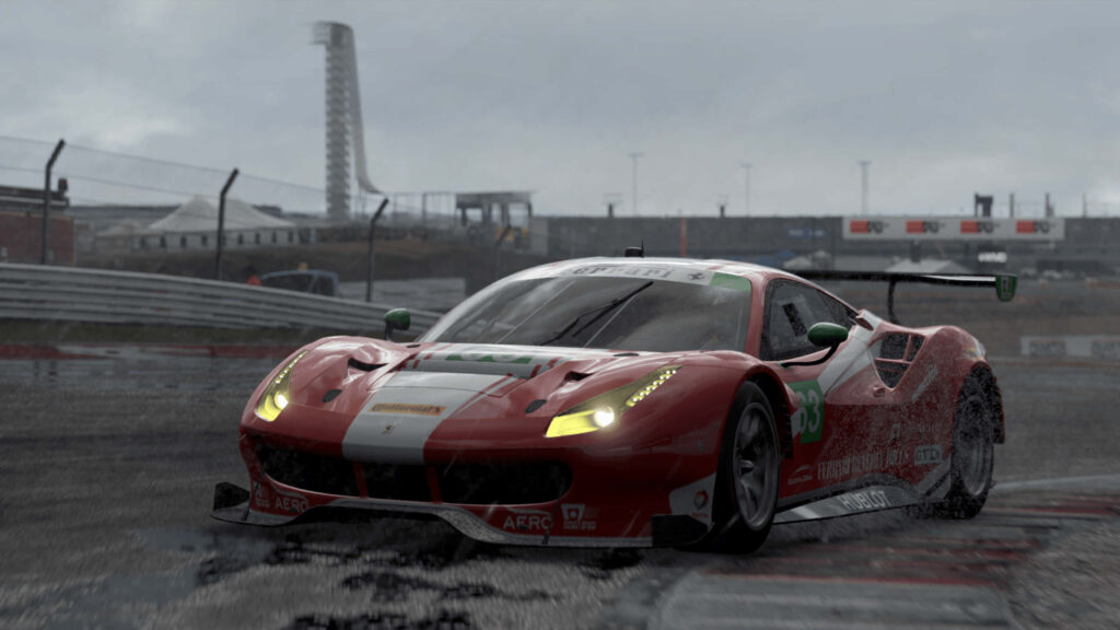 4K Resolution Road Rivalry: Immersive Graphics of Project Cars Capture the Thrills and Speed of a Realistic Racing Experience Wallpaper