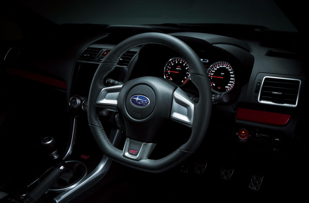 4K Subaru WRX STI Interior Wallpaper: Sporty Design & Premium Details