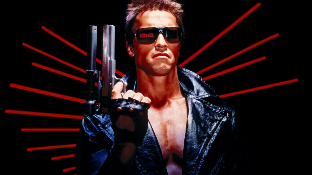 High-Res 4K Terminator Wallpaper: Iconic Character with Futuristic Flair