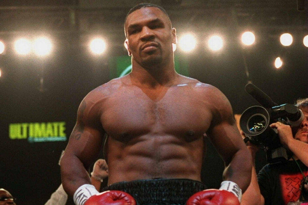 4K Mike Tyson Wallpaper: Iconic Strength & Confidence Background
