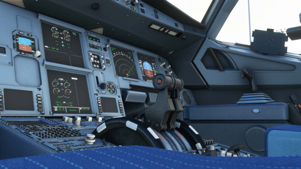 4K Snapshot: Microsoft Flight Simulator's Captivating Cockpit Controls as a Stunning Wallpaper