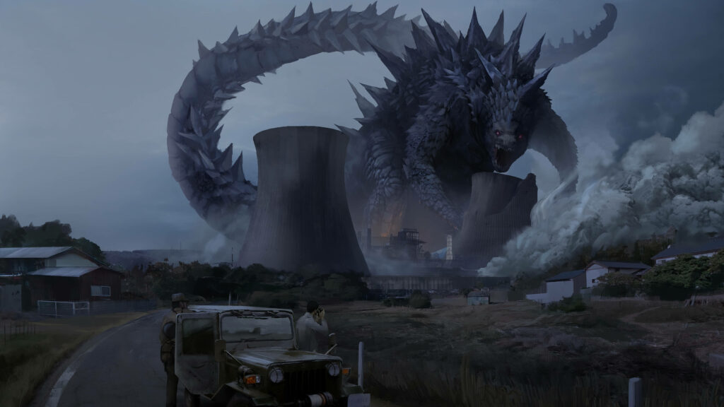 The City's Colossal Behemoth: A Jaw-Dropping Wallpaper