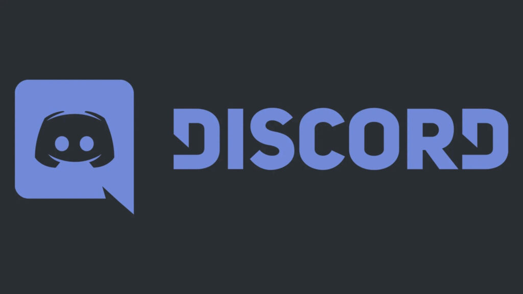 Lilac Blue Chic: Discord Icon and Wordmark Wallpaper