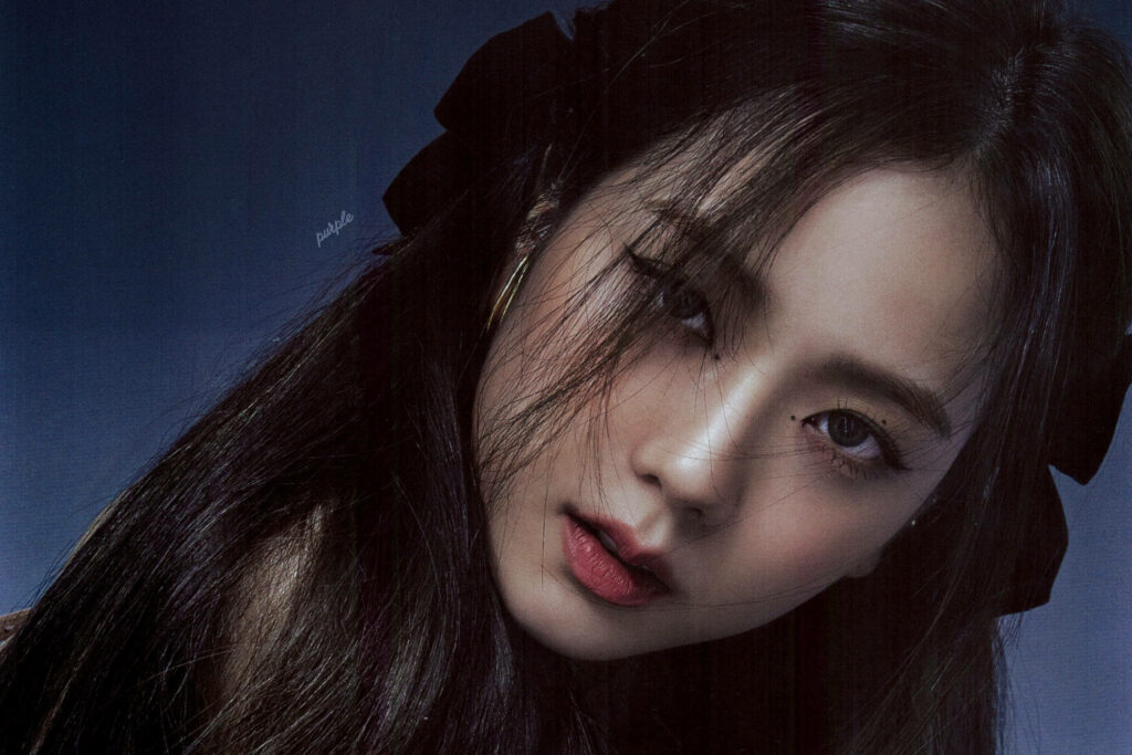 Unleashing the Fierce and Mysterious Charm of Blackpink Visual Jisoo in How You Like That Wallpaper