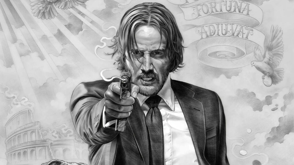The Ultimate Hunter: John Wick Strikes Again Wallpaper