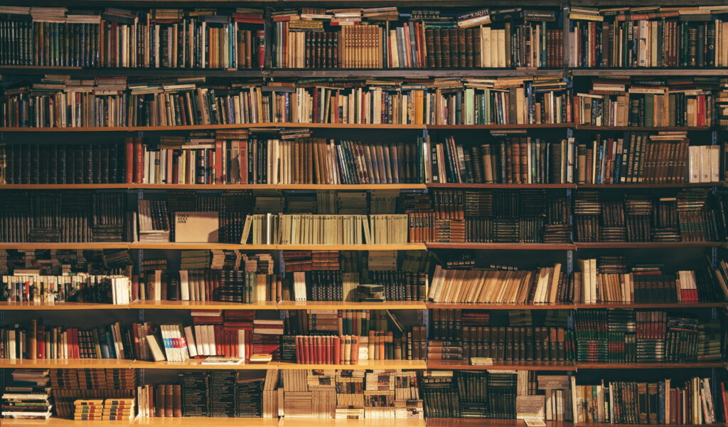 Colorful Collection: A Snapshot of Your Dream Library Wallpaper
