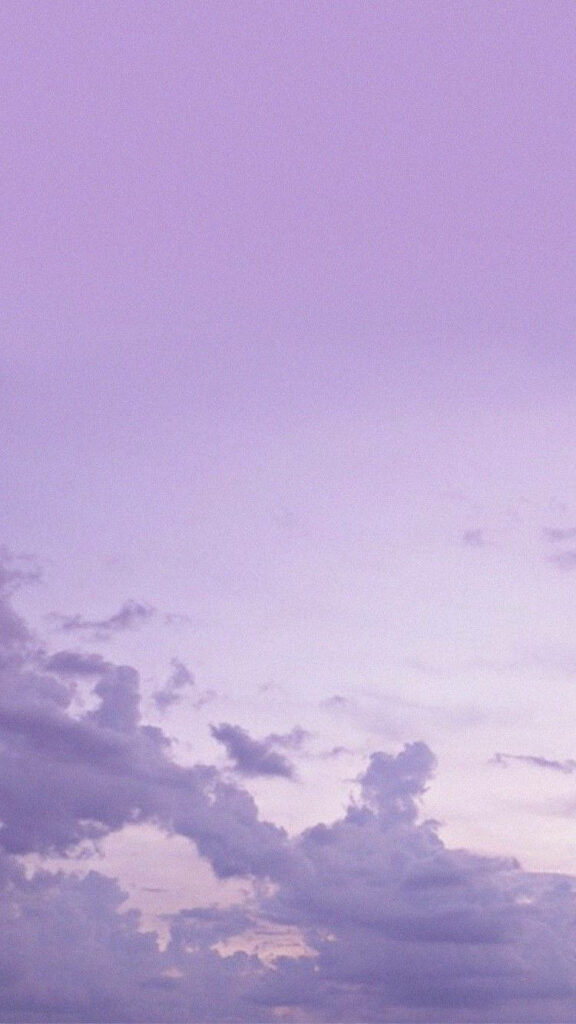 Whimsical Lavender Dreams: Mesmerizing Pastel Purple Tumblr Background Capturing the Enchanting Purple Cloudscape Wallpaper