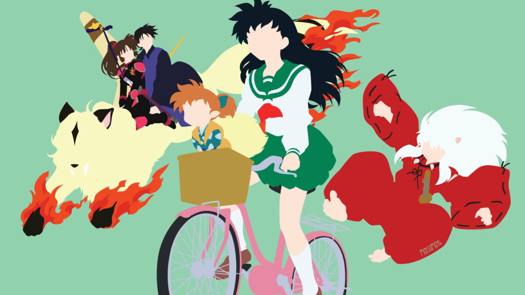 Adventure Ensemble: Inuyasha's Gang Spices Up Your HD Wallpaper Collection!
