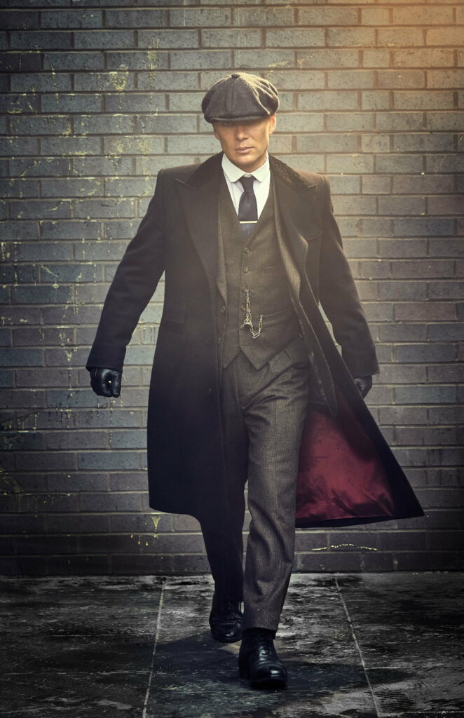 The Powerful Shelby Legacy: A Captivating HD Phone Wallpaper Featuring Thomas Shelby from Peaky Blinders