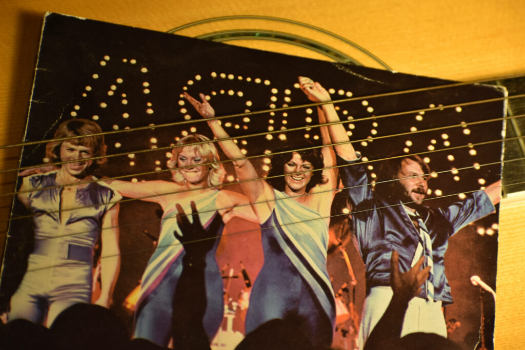 ABBA I Have A Dream wallpaper featuring iconic band performing live with vibrant stage energy