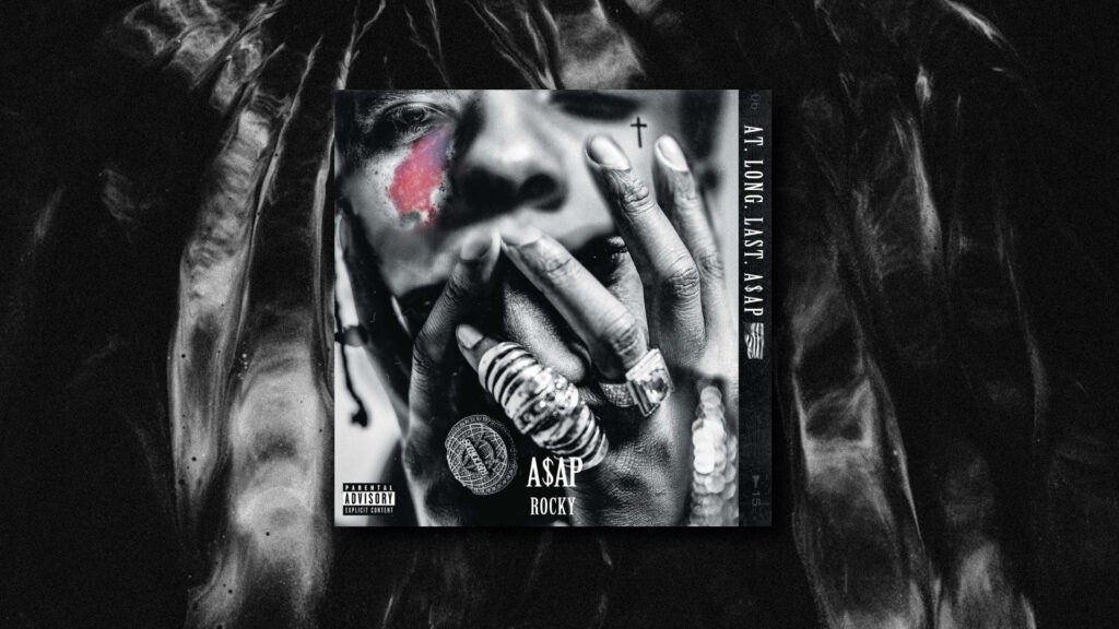 A$AP Rocky bold pose hands covering mouth showcasing rings tattoos signature style wallpaper