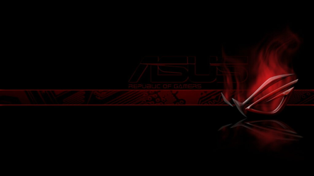 Gaming Powerhouse: ASUS ROG AMD Edition HD Wallpaper for PC Enthusiasts