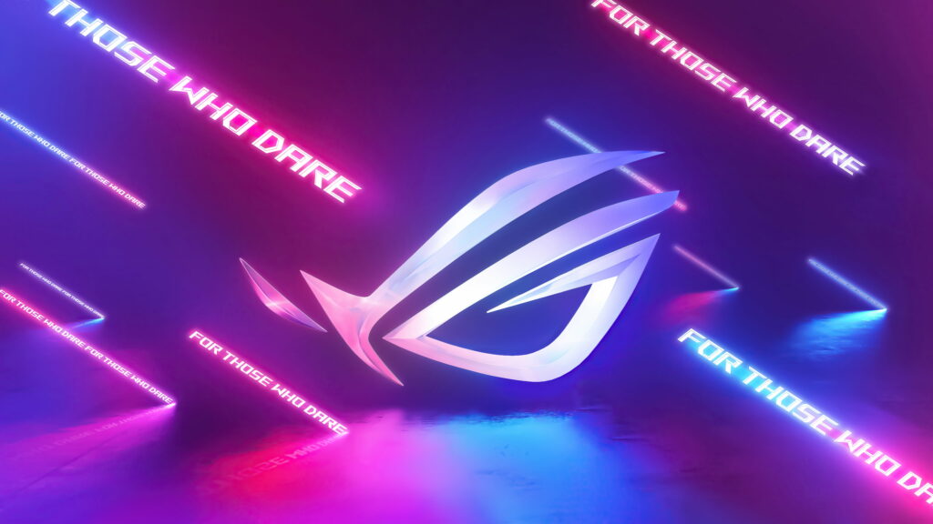 The Glorious World of Gaming: ASUS ROG Strix Unleashed Wallpaper