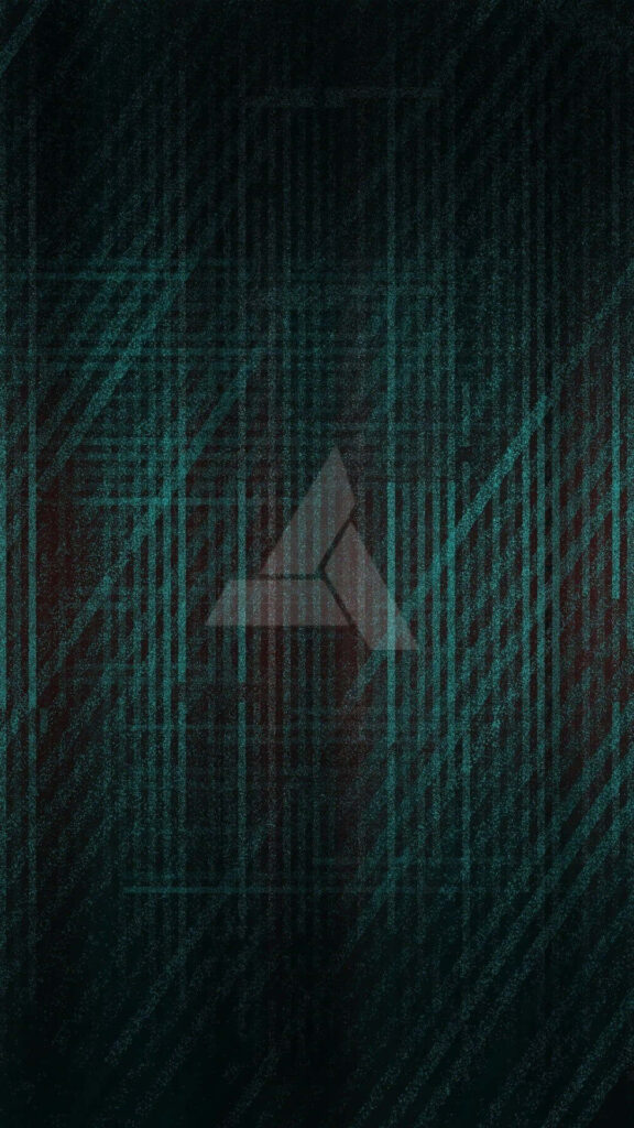 Abstergo Industries logo on dark textured background with intersecting lines high tech wallpaper