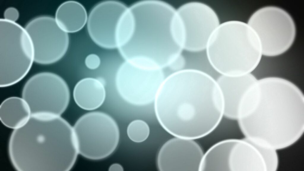 Abstract 1920x1080 Wallpaper: Overlapping Transparent Circles Design