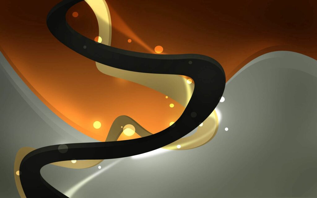 Elegant Abstract Wallpaper: Flowing Lines & Light Gradients