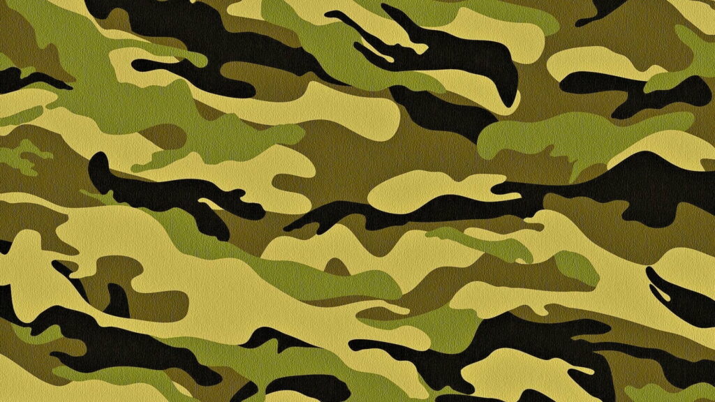 Camouflaged Warriors: An Abstract HD Wallpaper Featuring Army Camo Patterns