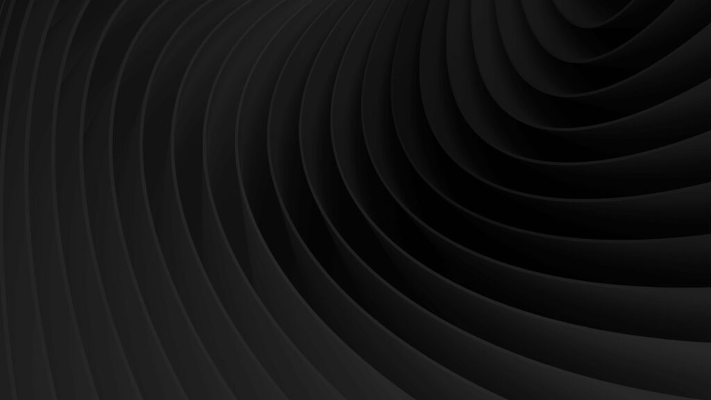 Contrasting Simplicity: Digital Abstract Minimalism in Black Lines Wallpaper