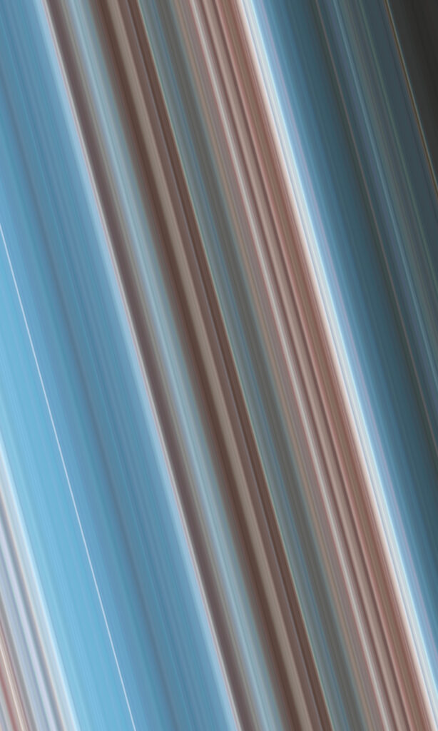 Dynamic Blue & Brown Stripes Wallpaper: Abstract Visual Depth
