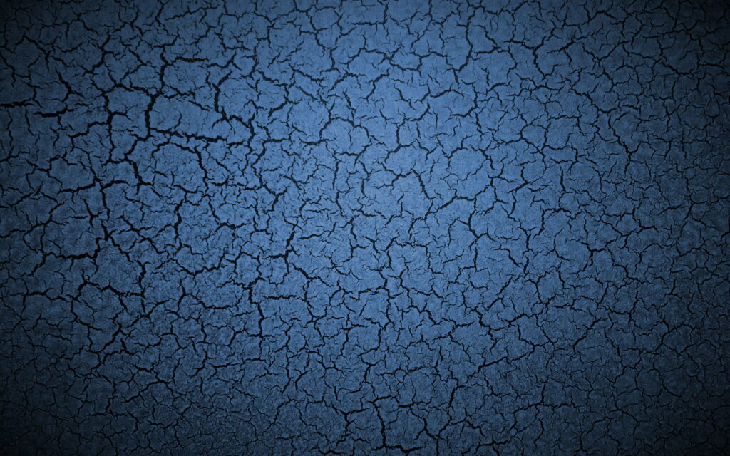 Cracked Blue Splendor: An Artistic QHD Wallpaper of a Creative Textured Ground