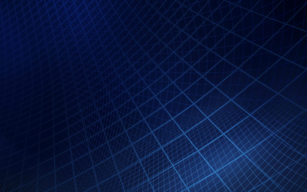 4K abstract digital grid wallpaper glowing blue lines warped geometric pattern futuristic depth
