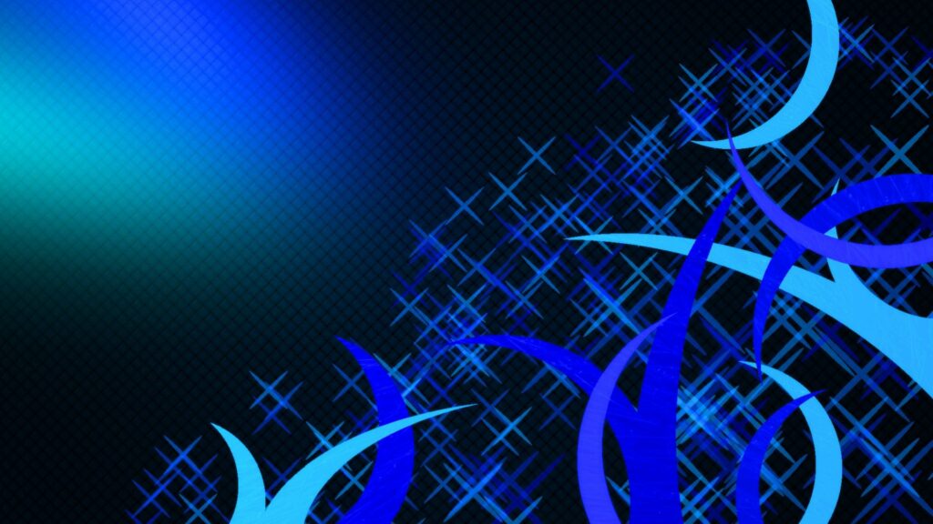Intricate Blue Lines Abstract Wallpaper - Dark Textured Background