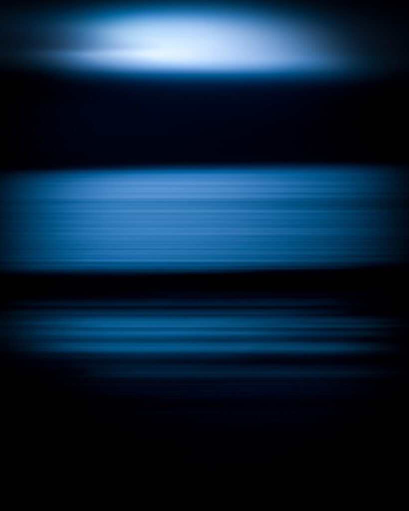 Blurred Blue Stripes Wallpaper - Mysterious Dark Background 2394x2992