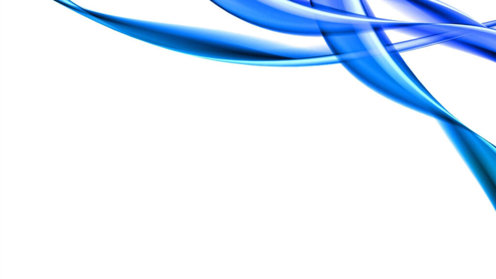 Dynamic Blue Swirls Abstract Wallpaper on White Background